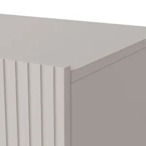 HALMAR Komoda Paxos 180 cm kašmír/černá