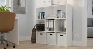 TP Living Regál Malax 110 cm biely