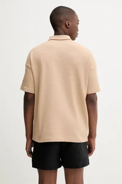 Bavlnené polo tričko adidas All SZN zelená farba, s nášivkou, JL6546