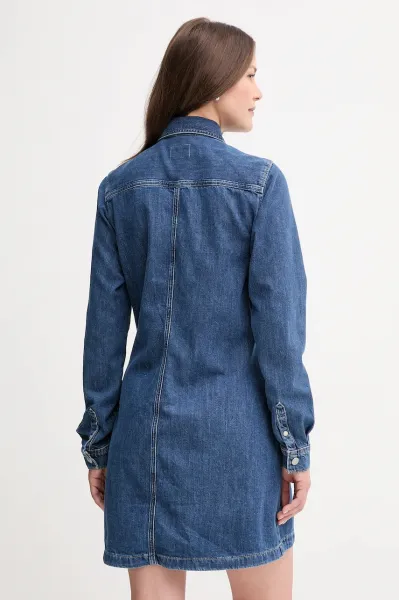 Rifľové šaty Pepe Jeans