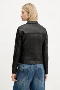 Bunda Desigual BASIC čierna farba, prechodná, 25WWEW43