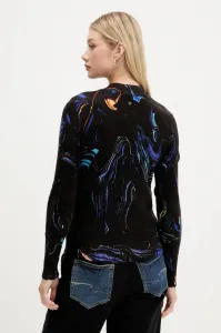 Sveter Desigual BUTTERFLY LACROIX čierna farba, ľahký, 25WWJF05