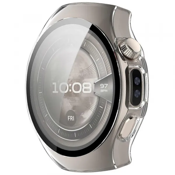 Techsuit Defense360 Pro, Huawei Watch 5 46mm, priehľadné
