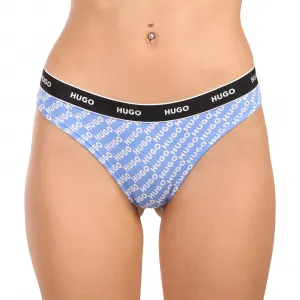 3PACK dámske tangá HUGO viacferbná (50545703 461) M