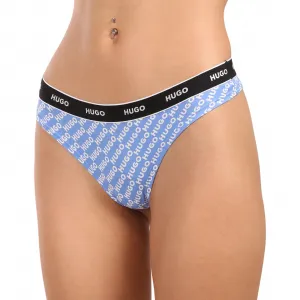 3PACK dámske tangá HUGO viacferbná (50545703 461) M
