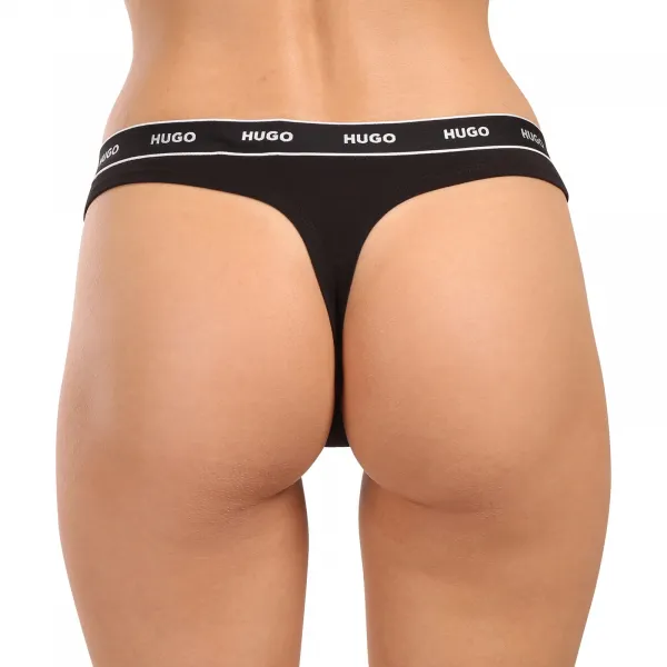 3PACK dámske tangá HUGO viacferbná (50545703 461) M