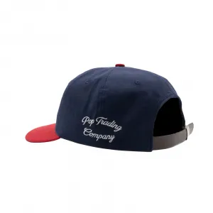 Pop Trading Company O Sixpanel Hat "Navy Goji Berry" (POPAW25-07-009)