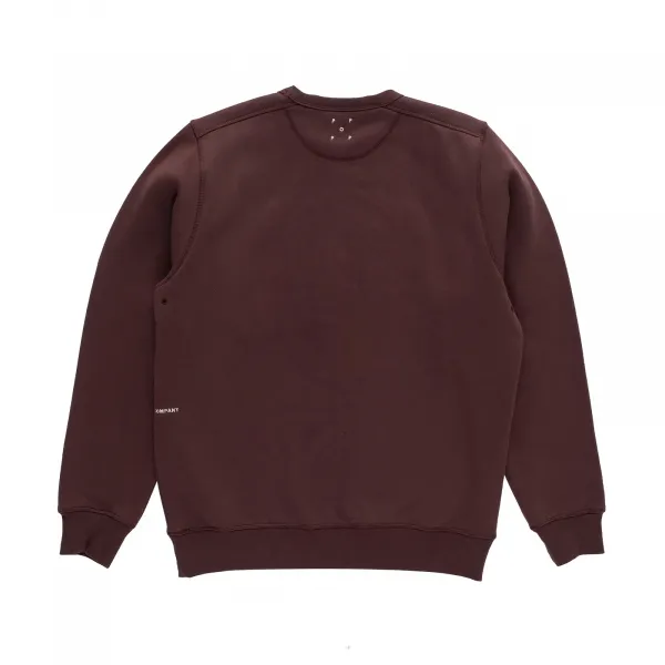 Pop Trading Company College P Crewneck "Fudge" (POPAW25-01-008)