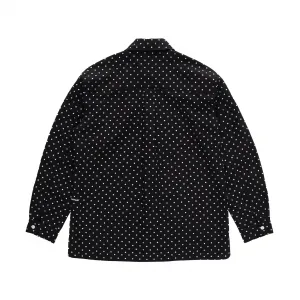 Pop Trading Company Polkadot Shirt "Black White" (POPAW25-03-009)