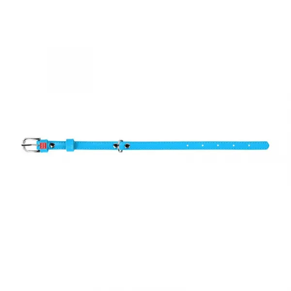 Wou Dog obojok Glamour modrý 12 mm/29 cm