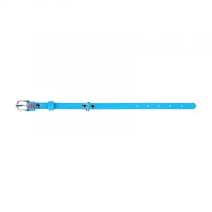 Wou Dog obojok Glamour modrý 12 mm/29 cm