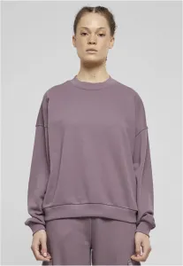 Women's Oversized Terry Sweatshirt Purple