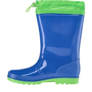 AQUOS RASTY J COLLAR Chlapčenské gumáky, modrá, veľkosť