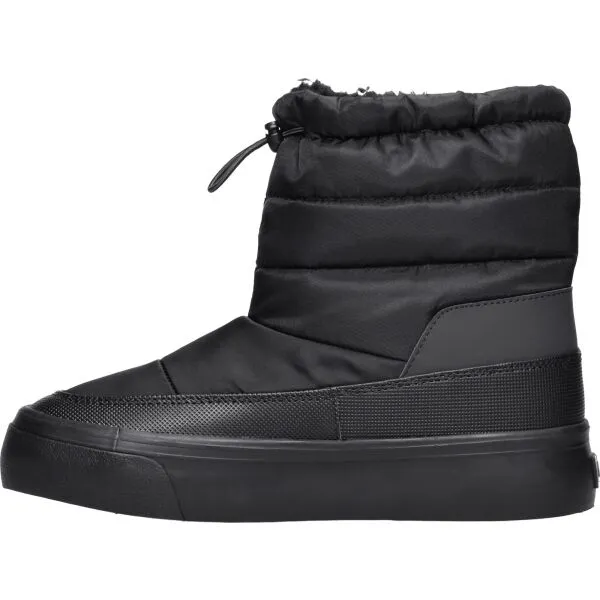 Calvin Klein VULC FLATF SNOWBOOT NYLON MIX MG Členková obuv, čierna, veľkosť