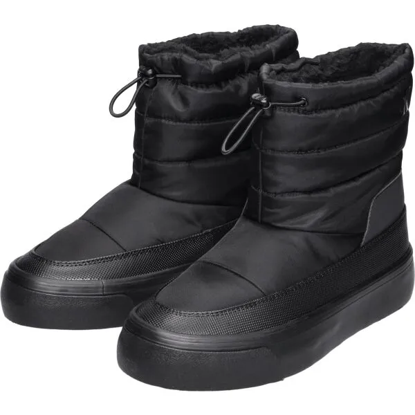 Calvin Klein VULC FLATF SNOWBOOT NYLON MIX MG Členková obuv, čierna, veľkosť