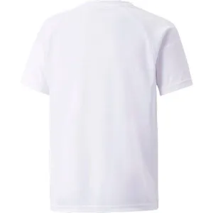 Puma TEAMLIGA STRIPED JERSEY JR Detský futbalový dres, biela, veľkosť