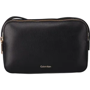 Calvin Klein FOIL LOGO ELONGATED CAMERA BAG Dámska taška, černá, veľkosť