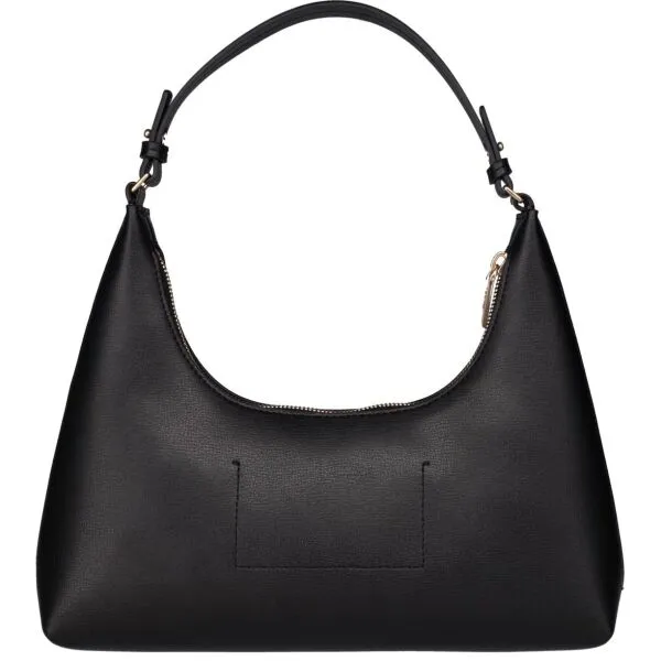 Calvin Klein FOIL LOGO SHOULDER BAG Dámska taška, černá, veľkosť