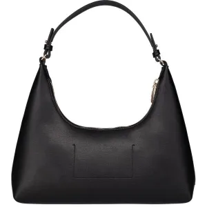 Calvin Klein FOIL LOGO SHOULDER BAG Dámska taška, černá, veľkosť