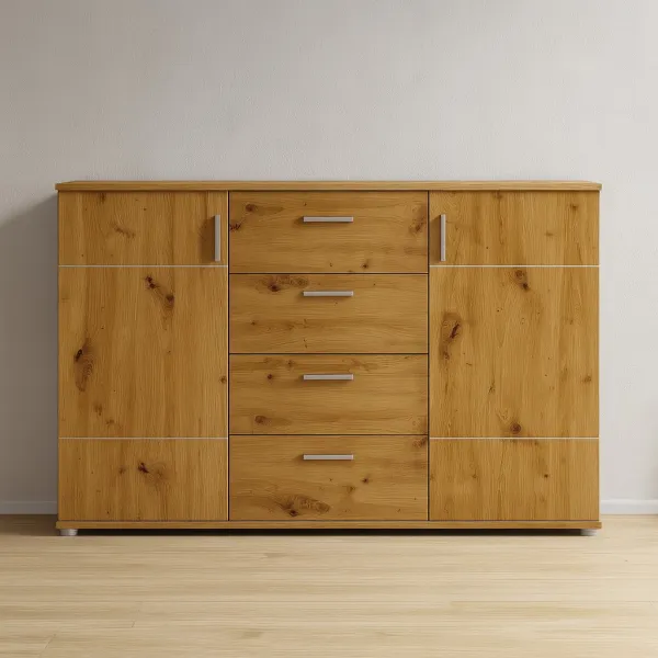 ArtExt Komoda JONAS JOK03 Farba: Dub artisan