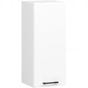 Ak furniture Kuchyňská rohová linka Olivie 3 m H720 prosklená bílá/dub sonoma
