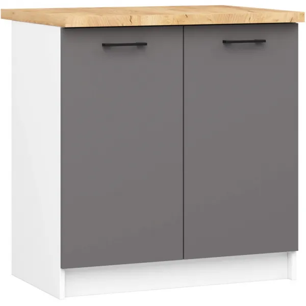 Ak furniture Kuchyňská deska Olivie S 80 cm dub Craft