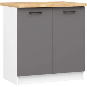 Ak furniture Kuchyňská deska Olivie S 80 cm dub Craft