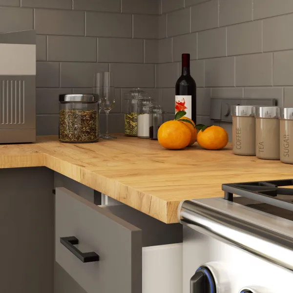 Ak furniture Kuchyňská deska Olivie S 60 cm dub Craft