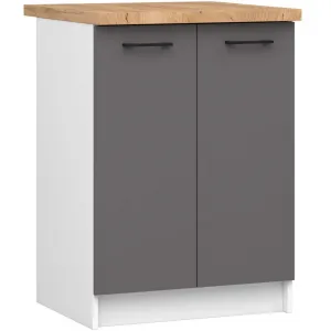 Ak furniture Kuchyňská deska Olivie S 60 cm dub Craft