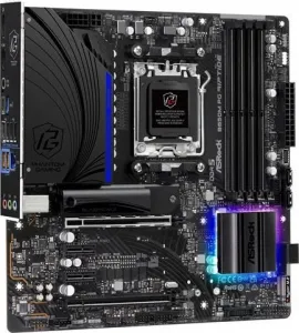 ASRock MB Sc AM5 B650M PG Riptide, AMD B650, 4xDDR5, 1xDP, 1xHDMI, mATX