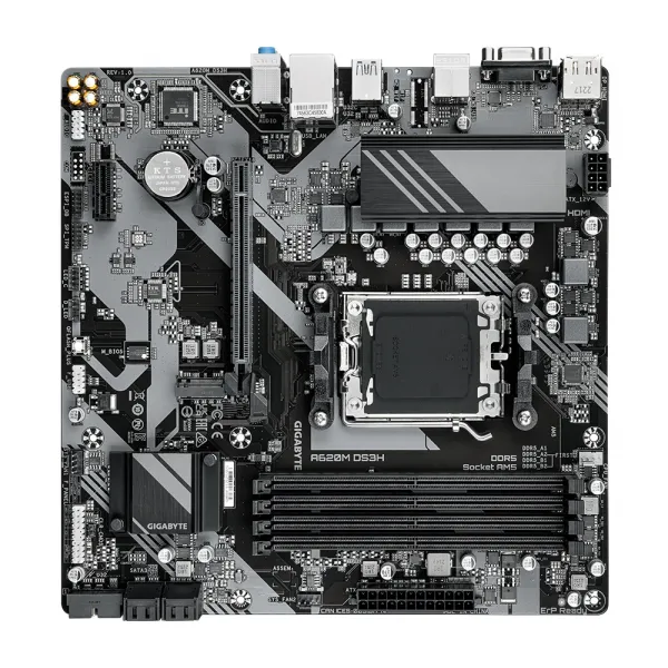 GIGABYTE MB Sc AM5 A620M DS3H, AMD A620, 4xDDR5, 1xDP, 1xHDMI, 1xD-Sub
