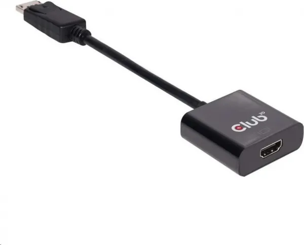 Club 3D Club3D Active DisplayPort adaptér 1.2 na HDMI 2.0 4K60Hz UHD, 20 cm