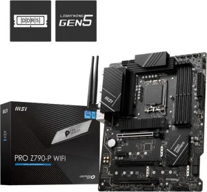 MSI MB Sc LGA1700 PRO Z790-P WIFI, Intel Z790, 4xDDR5, 1xDP, 1xHDMI, WI-FI