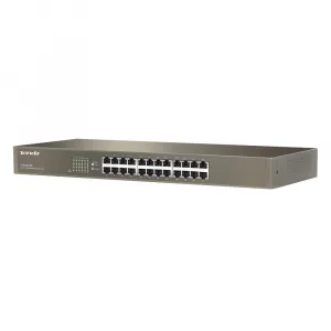 Tenda TEG1024G 24-portový gigabitový ethernetový prepínač, 10/100/1000 Mb/s, montáž do stojana