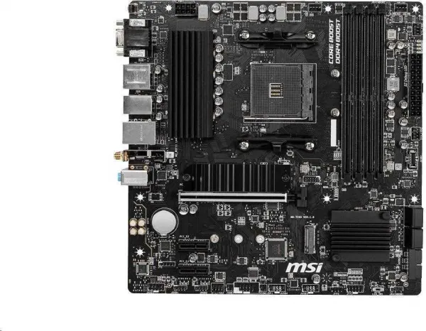 MSI MB Sc AM4 B550M PRO-VDH WIFI, AMD B550, 4xDDR4, VGA, mATX