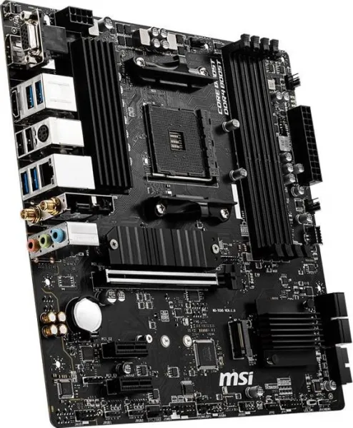 MSI MB Sc AM4 B550M PRO-VDH WIFI, AMD B550, 4xDDR4, VGA, mATX