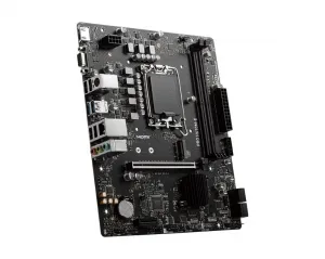 MSI MB Sc LGA1700 PRO H610M-E, Intel H610, 2xDDR5, 1xHDMI, 1xVGA, mATX