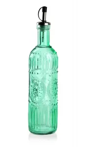 Allesken Sklenená fľaša na olej ESSENZA 510 ml zelená