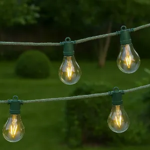 ProGarden Svetelná LED reťaz Serava teplá biela