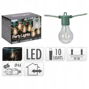 ProGarden Svetelná LED reťaz Serava teplá biela