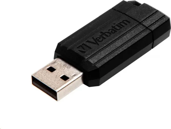 VERBATIM Flash disk 8 GB Store 'n' Go PinStripe, čierny