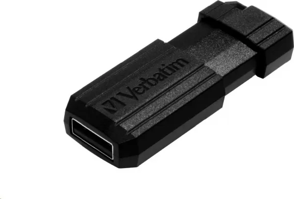 VERBATIM Flash Disk 64GB USB 2.0 Store 'n' Go PinStripe, čierna