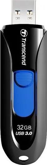 TRANSCEND Flash disk 32GB JetFlash®790, USB 3.1 (R:90/W:25 MB/s) čierna/modrá