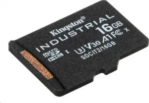 Karta Kingston 16GB microSDHC Industrial C10 A1 pSLC v jednom balení