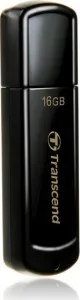 TRANSCEND Flash disk 16GB JetFlash®350, USB 2.0 (R:13/W:4 MB/s) čierna