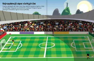 555 samolepiek - Futbal