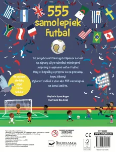 555 samolepiek - Futbal