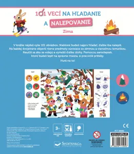 101 vecí na hľadanie a nalepovanie Zima