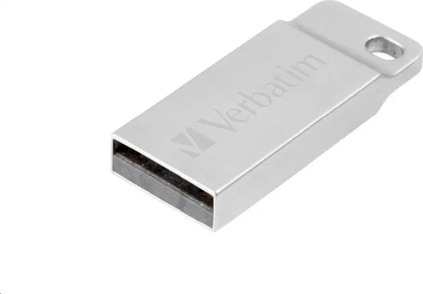 VERBATIM Flash disk 16 GB Metal Executive, USB 2.0, strieborná