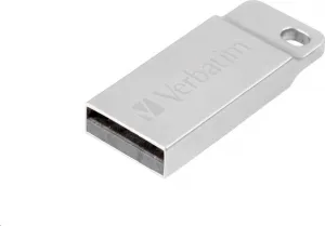 VERBATIM Flash disk 16 GB Metal Executive, USB 2.0, strieborná